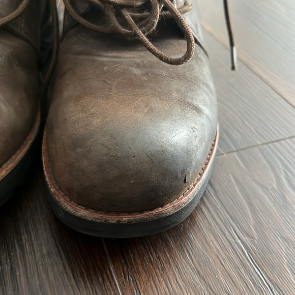 Red Wing Worx Safety Steel Toe Work Boots Brown - Picture 3 of 8